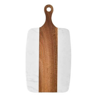 Tabla De Cortar Bistec Con Queso De Acacia Y Mármol Irregula Tabla De Cortar Bistec Con Queso De Acacia Y Mármol Irregula