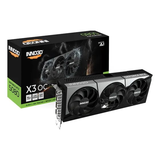 Mercado Livre Placa de vídeo Nvidia Inno3D Geforce Rtx 5080 X3 Oc 16gb image