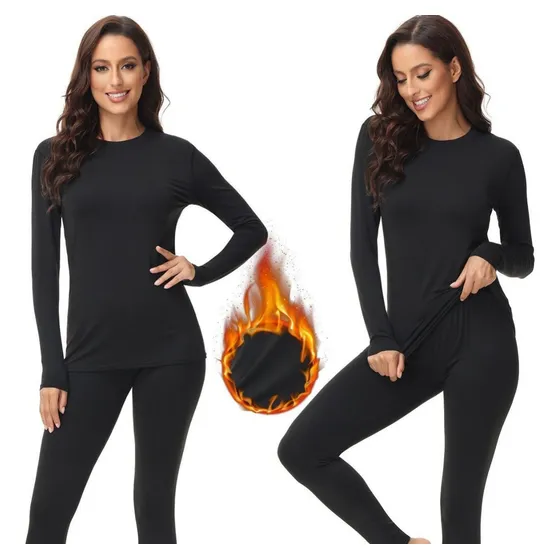 Conjunto Feminino Segunda Pele Forrado Térmico Roupa Frio