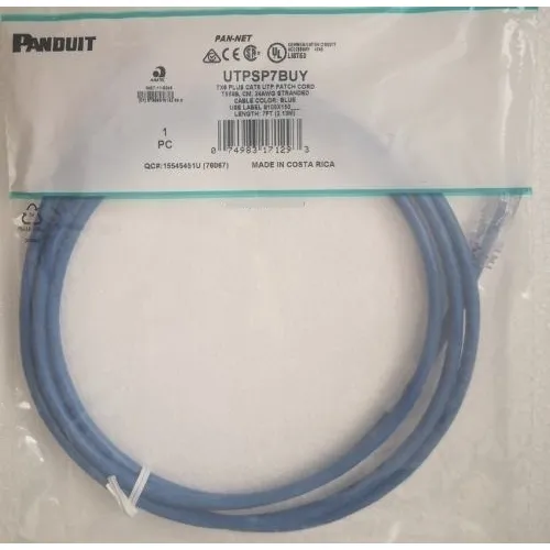 Patch Cord De 7 Feet Cat6 Panduit Utpsp7buy