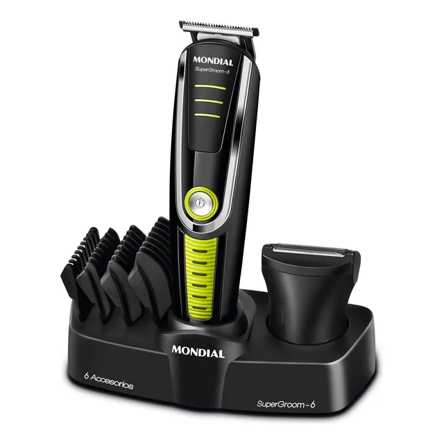 Aparador De Pelos Super Groom 06, Mondial 6w Bg-04