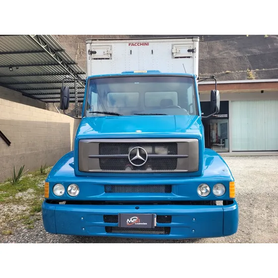 Mb L-1620 Truck 2008 Baú Chapa Electronic
