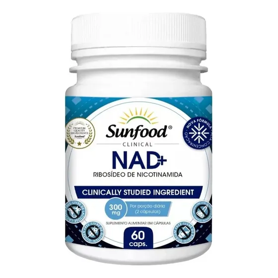Nad + Regenerador Celular 300mg 60cps *yupy.import Ig