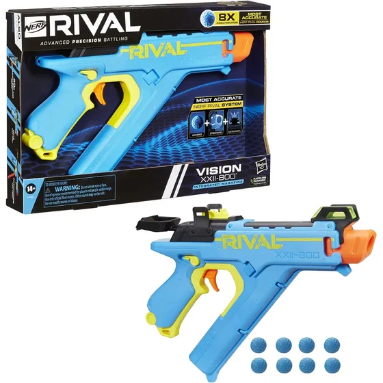 Nerf Rival Vision Xxii-800 Con 8 Recargas