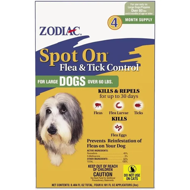Pipeta Para Pulgas Y Garrapatas Para Perros Grandes