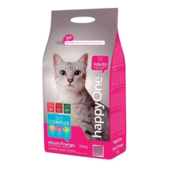 Gatarina Para Gato Adulto Atún / Pollo De 2 Kg Happy One
