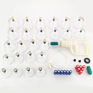 Kit De 32 Ventosas Terapéuticas, Terapia De Ventilación, Bomba De Masaje Kit De 32 Ventosas Terapéuticas, Terapia De Ventilación, Bomba De Masaje