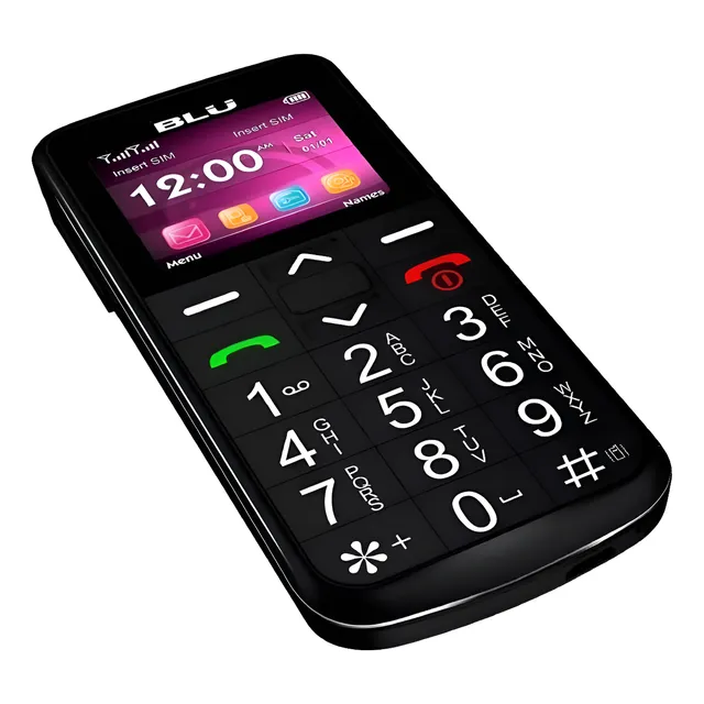 Celular Para Adulto Mayor Numeros Grandes Con Boton  S.o.s
