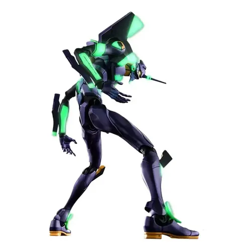 Evangelion 2.0 Eva Test Type 01 Figura En Caja Y Accesorios