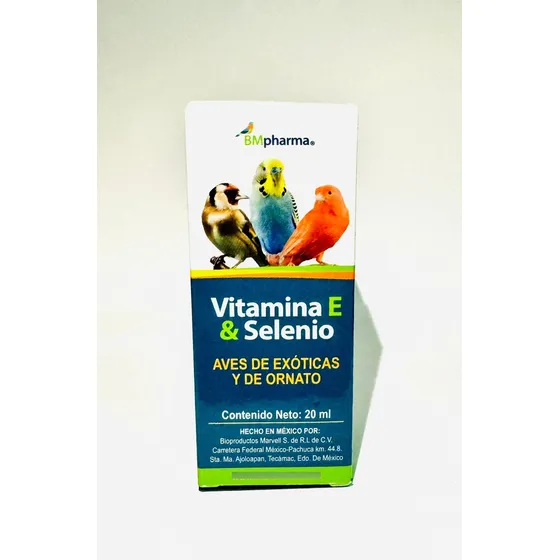 Vitamina E & Selenio Aves De Exóticas Y De Ornato