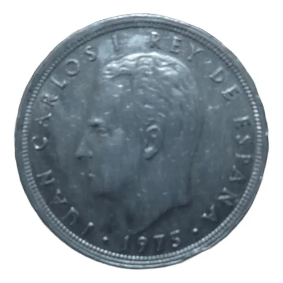 Moeda 5 Pesetas 1975