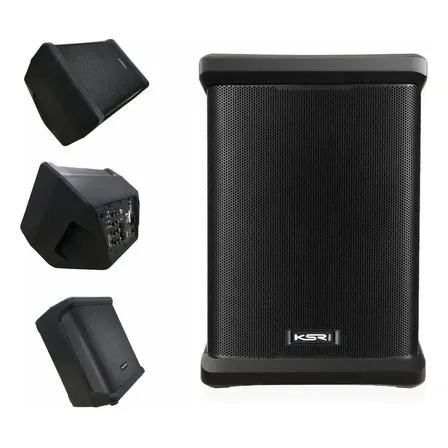 Caixa Ativa K1 Compact Monitor Pa Portatil Ksr Pro 250w Rms Cor Preto