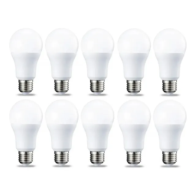 Focos Led 15w Luz Amarilla Calida Promocion Pack 10 Unilux