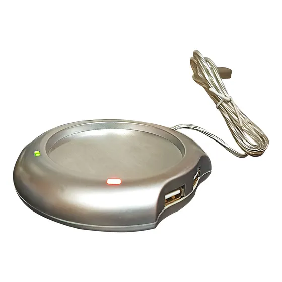 Calentador Termico Cafe Taza Usb Hub Pc Computadora Laptop