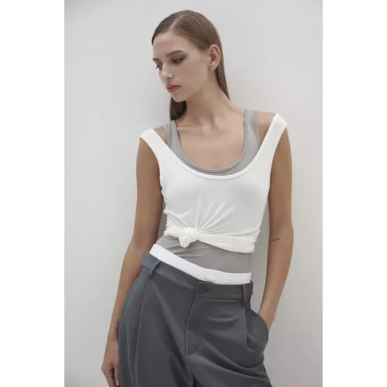 Remera Musculosa Básica New Valencia One Mujer Sweet