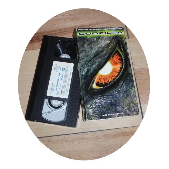 Película Formato Vhs Gozilla En Inglés
