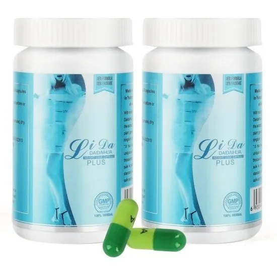 2 Frascos Lida Plus 100% Original Quema Grasa + Envió Gratis