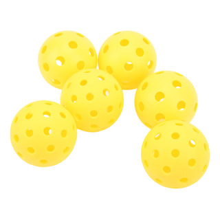 Bolas De Pickleball Para Exteriores, 6 Unidades, 26 Agujeros Bolas De Pickleball Para Exteriores, 6 Unidades, 26 Agujeros