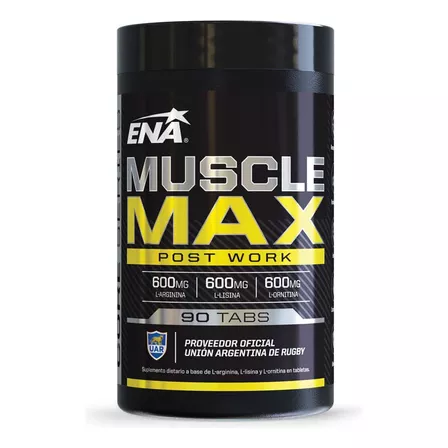 Suplemento En Tabletas ENA Sport Muscle Max En Frasco