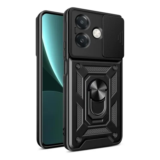 Funda Oppo A5 Pro 5g Protector Carcasa Case Uso Rudo Anillo + Mica