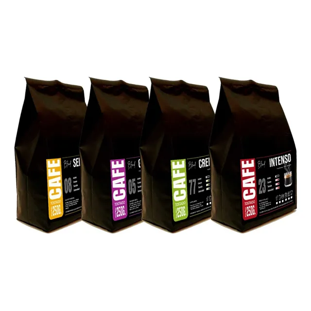 Pack De Café 4 Variedades X 250gr- Brasil - Colombia R24