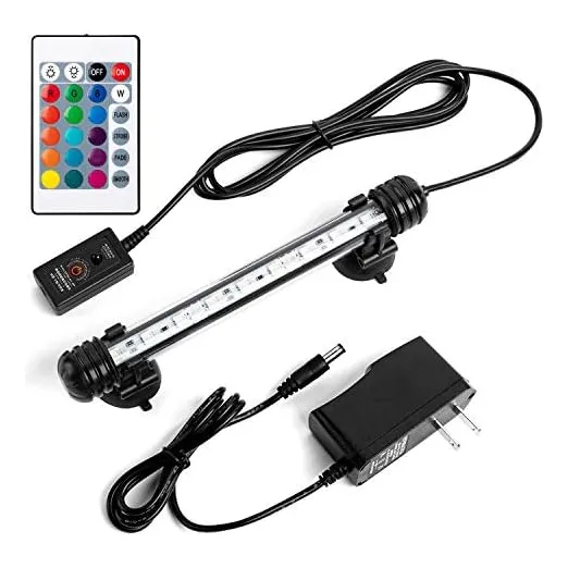 Ikefe 7.5 Cambio De Color Led Fish Tank Acuario Sumergible C