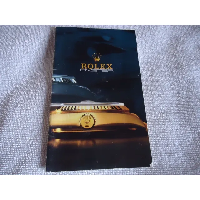 Catálogo O Manual Tipo Libro De Relojes Rolex 