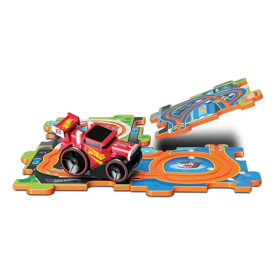 Auto Motorizado Hot Wheels Pista Puzzle Juguete Infantil C