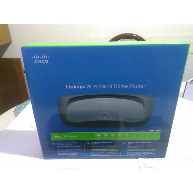 Router Linksys Cisco Wireless-n Wrt120n En Caja Impecable