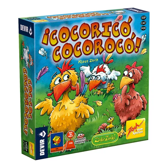Cocorico Cocoroco Juego De Mesa En Español Devir Original
