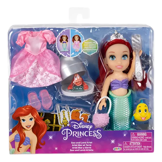 Set Ariel Princesa Disney Regalo Navidad Niña