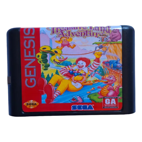 Mcdonald's Treasure Land Adventure Em Português Mega Drive