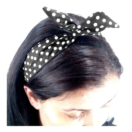 Tiara Aramada Bola Retrô Ano 60 Bolinha Poa Bolas Anita Blog