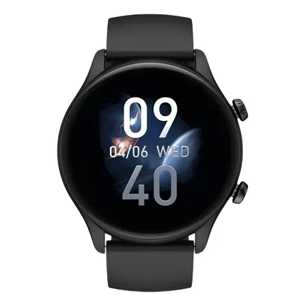 Smartwatch Zeblaze Btalk 3 Plus Screen 1.39hd Sports 2024 Funda negra pulsera negra bisel negro