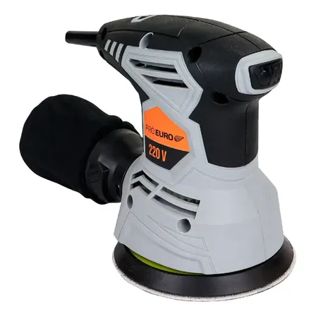 Lixadeira Roto Orbital Profissional 400w 12000 Rpm Pró Euro 220v Cinza 60 Hz