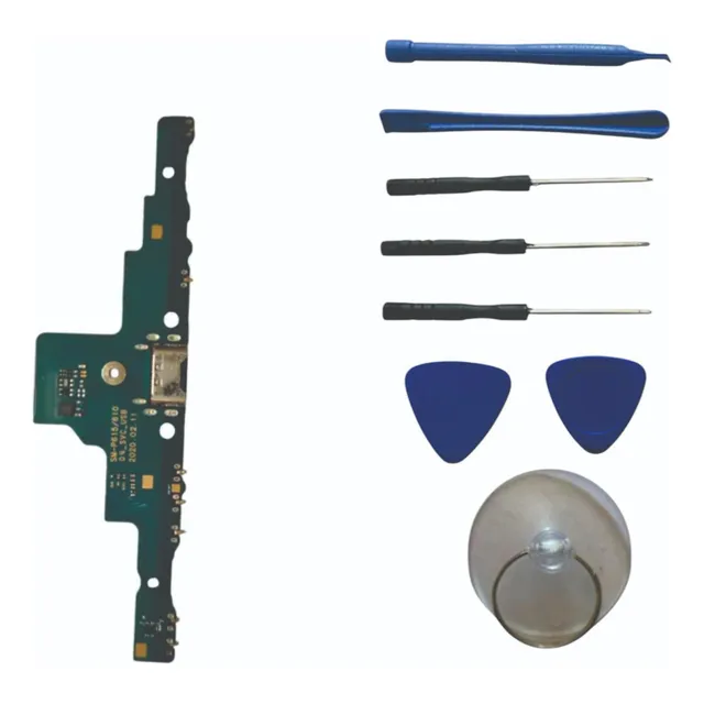 Kit Placa Carga Compatível Com Tablet S6lite P610 P615+chave