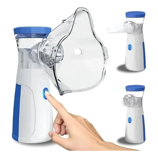 Mini Nebulizador Portatil Ultrasonico Adultos Niños Usb Pila