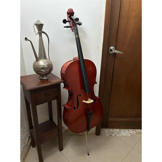 Violoncello 3/4 Excelente Estado, Incluye Su Arco Y Correa