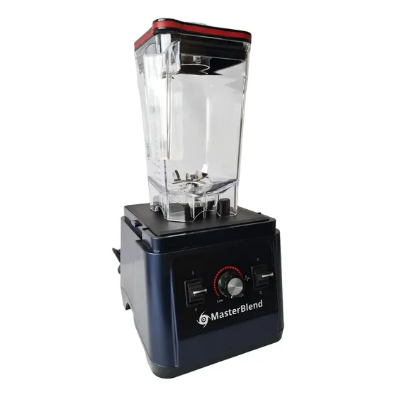 Licuadora Masterblend Profesional Industrial Comercial Uso Rudo para Bebidas Tritura hielo 2Hp 1.6l Color Azul oscuro 110V