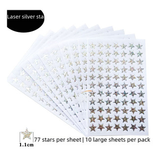 Laser Silver Star 09 (0,8 Cm De Diámetro), 1350 Unidades Por Laser Silver Star 09 (0,8 Cm De Diámetro), 1350 Unidades Por