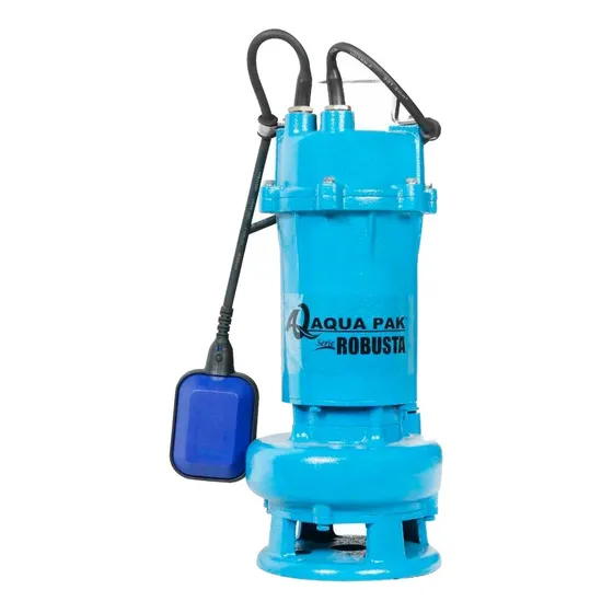 Motobomba Sumergible Robusta Para Lodos Aqua Pak  1hp 230 V