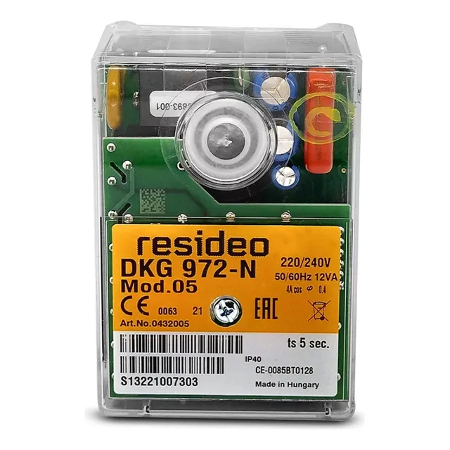 Programador De Combustão Honeywell Dkg 972 Mod 05 220v