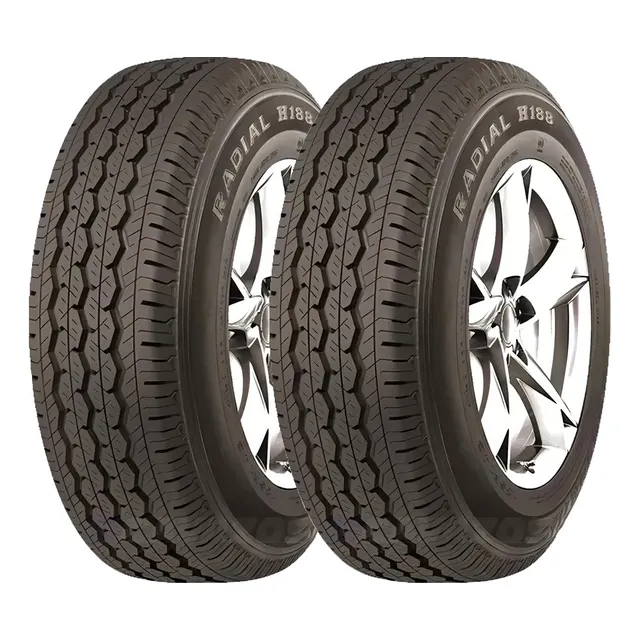 Kit de 2 llantas Trazano LTR (Neumaticos para camionetas y furgonetas) H-188 LT 215/70R15