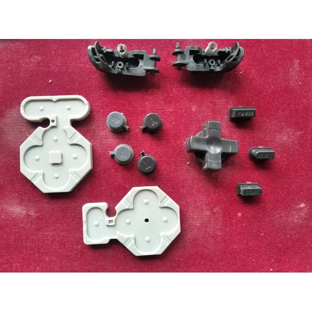 Set Botones Y Gomas ( Nintendo Ds Fat ) 6v         _\(^o^)/_