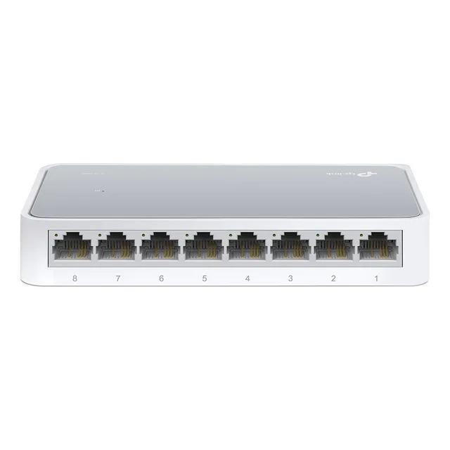Switch De Red Tp-link 8 Puertos 10/100mbps No Administrables