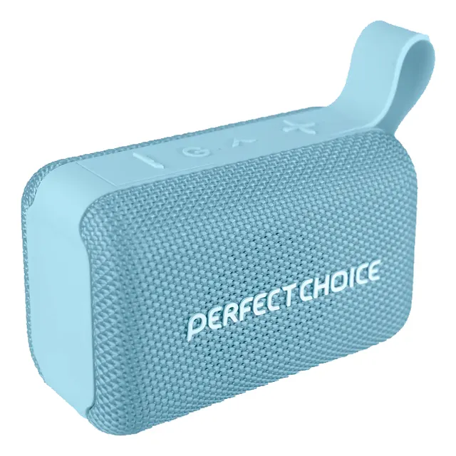 Perfect Choice Bocina Portátil Sugary Bluetooth 10w Rms Azul