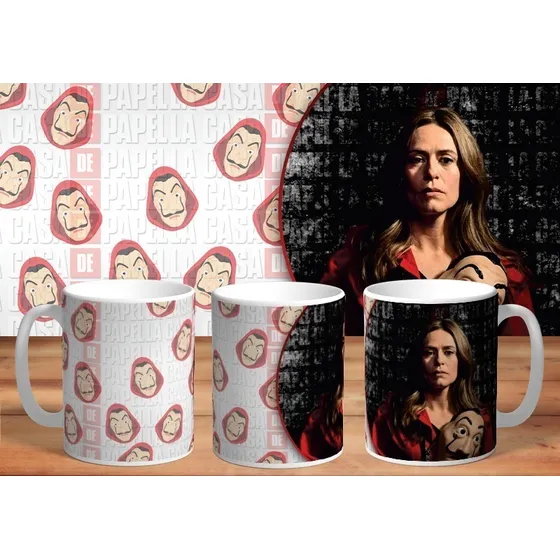 Taza De Ceramica Sublimada La Casa De Papel: Lisboa