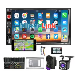 Sistema Multimedia Fnbrli 7010b-pro 7'' Táctil Doble Din Bluetooth Negro