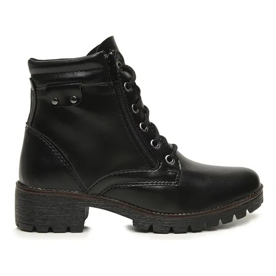 Coturno Bota Feminina Tratorado Coleção Inverno Quentinho