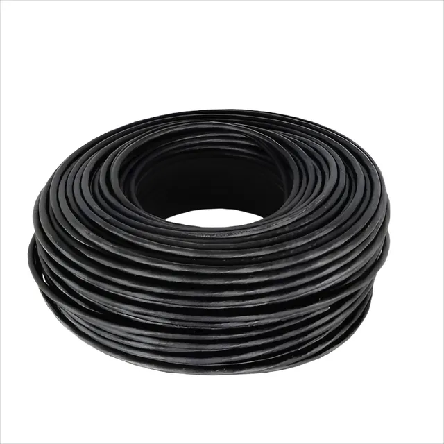 100 Mts Cable Utp Siames Exterior Cat5e Doble Forro Saxxon